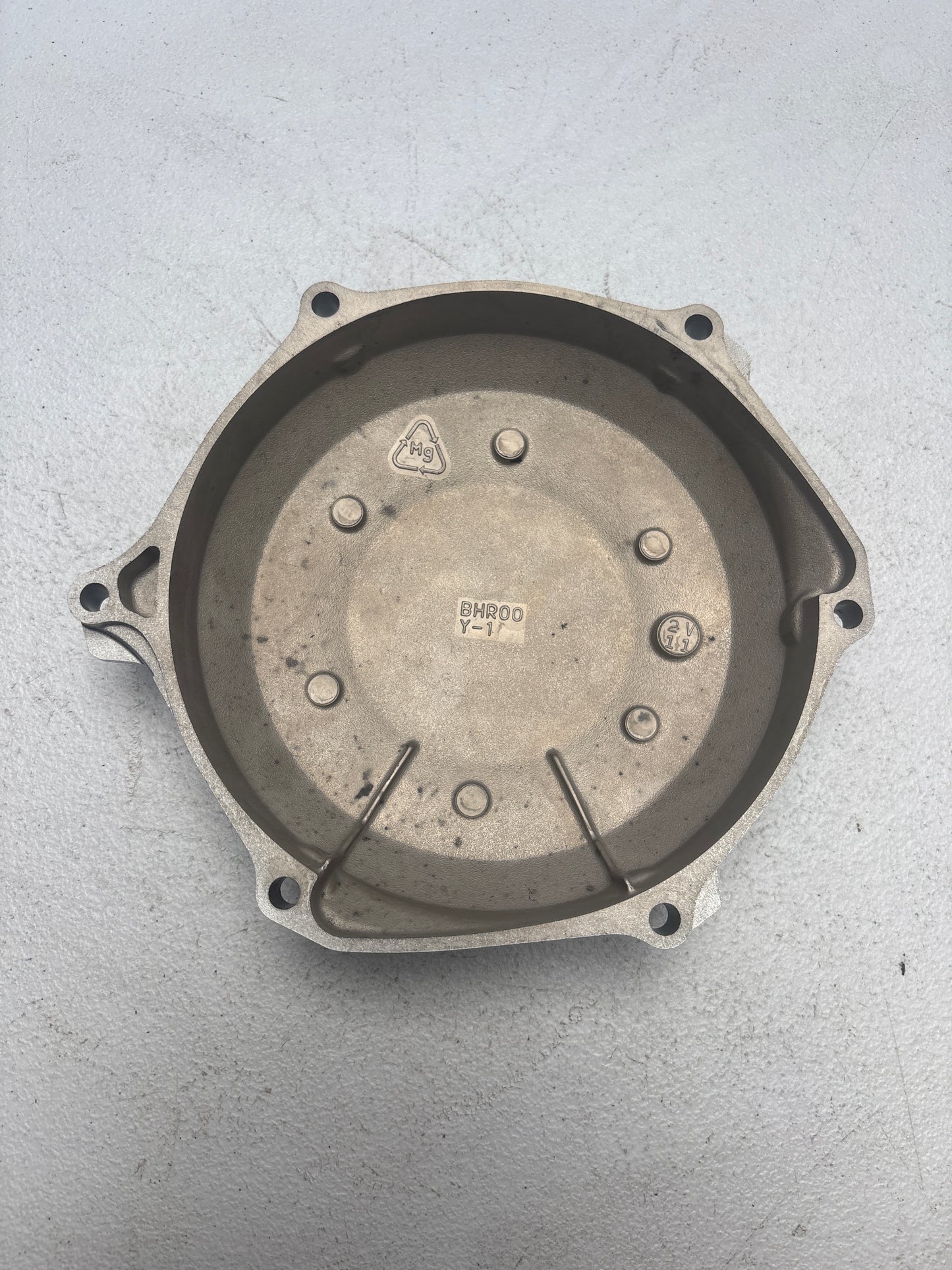 USED 2024 Yamaha YZ 450 OEM Clutch Cover PN# BHR-15415-00-00 #C31