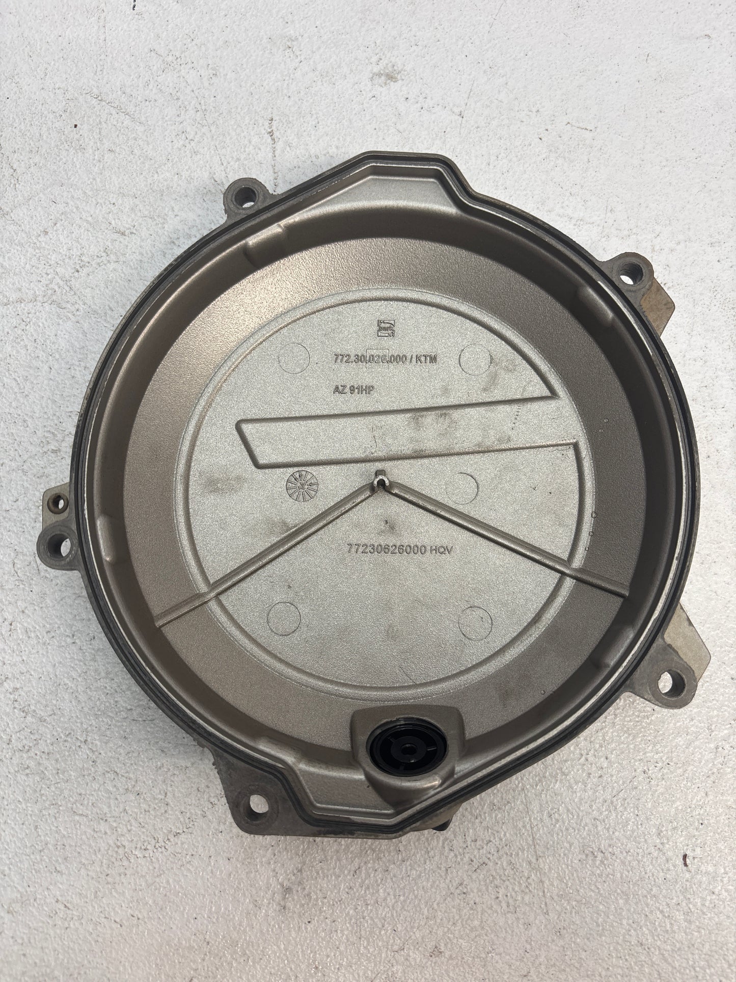 USED 2015 KTM 350 SXF OEM Clutch Cover PN# 7723002600015 #35034