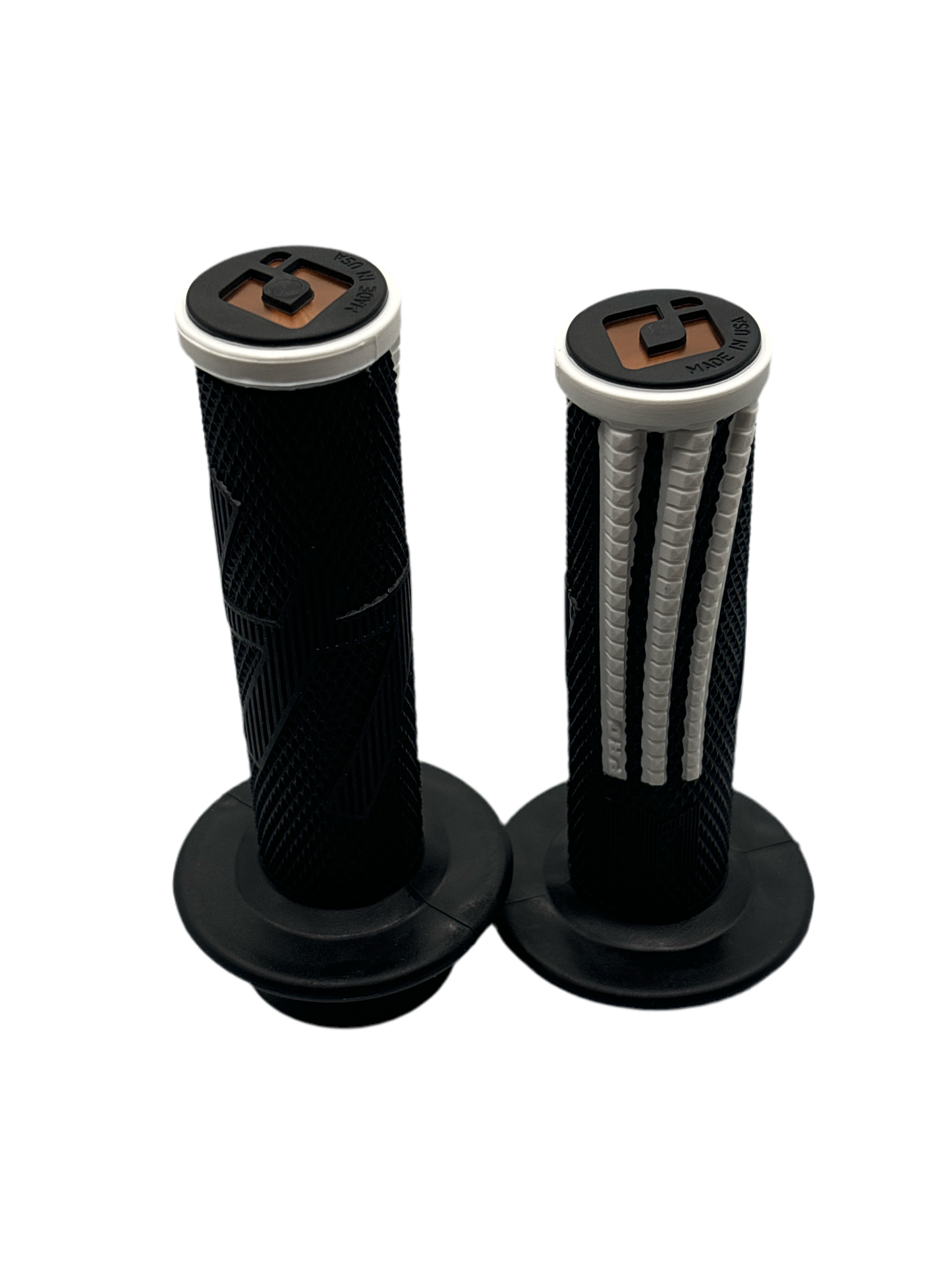 Emig Pro V2 Lock-On Grips White/Black