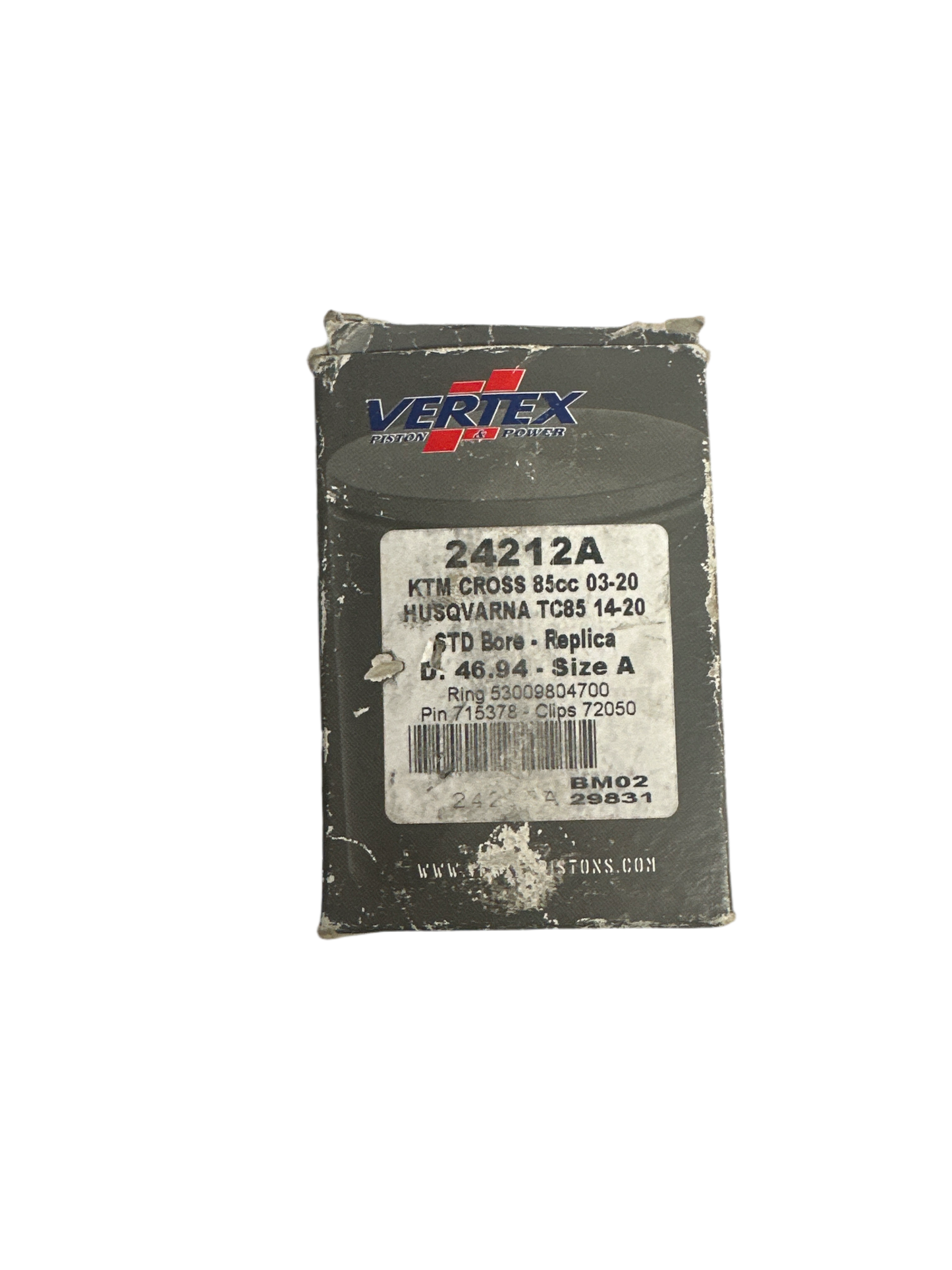 NEW 2003-20 KTM/Husqvarna 85 Vertex Piston Size A PN# 24212A #PS11