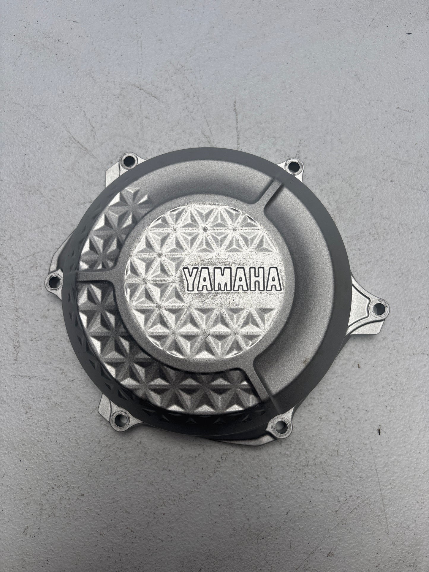 USED 2024 Yamaha YZ 450 OEM Clutch Cover PN# BHR-15415-00-00 #C31