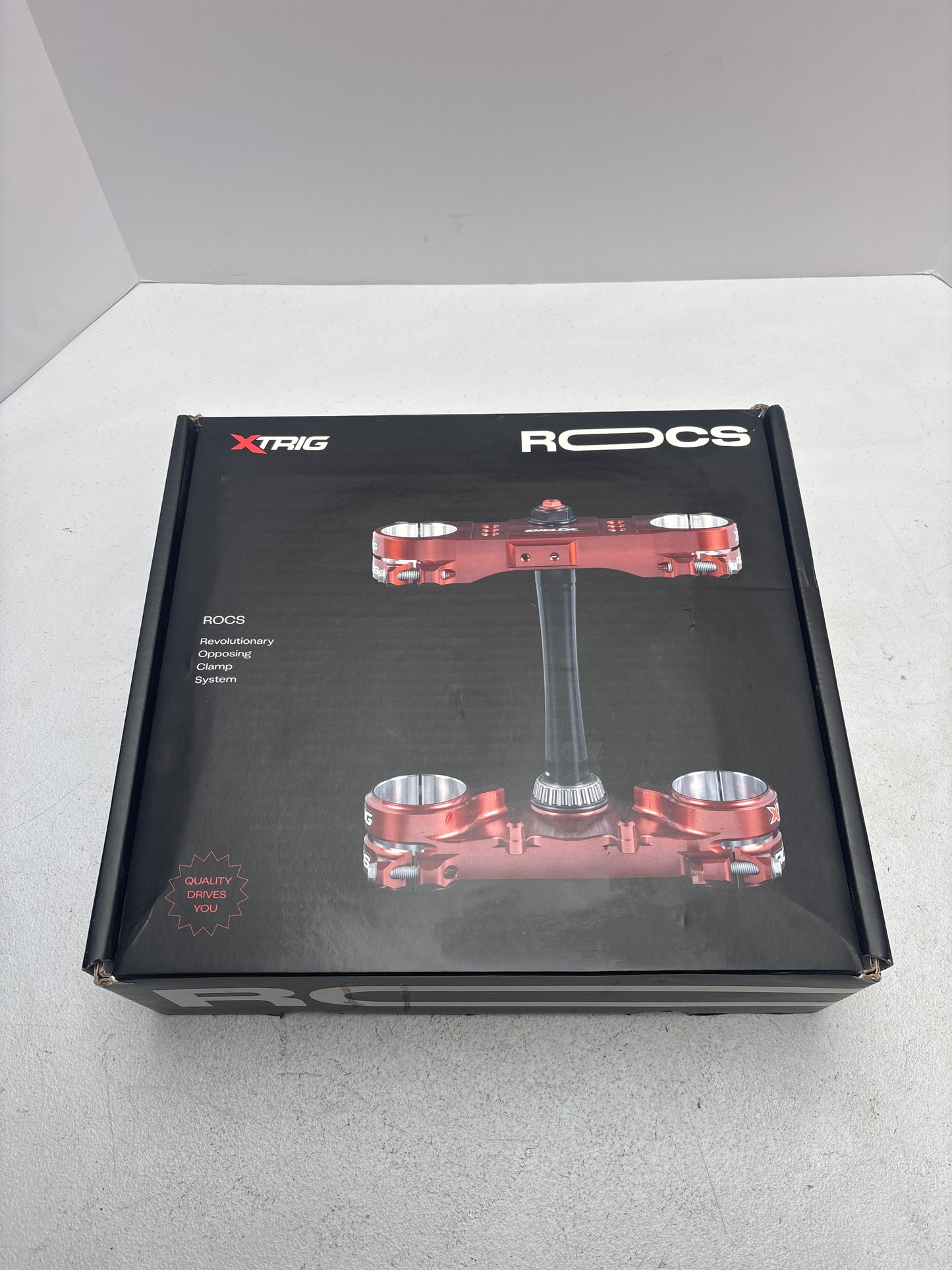 Lightly Used 2019-25 XTrig Triple Clamps Fits 2019-25 Kawasaki KX450 #C38