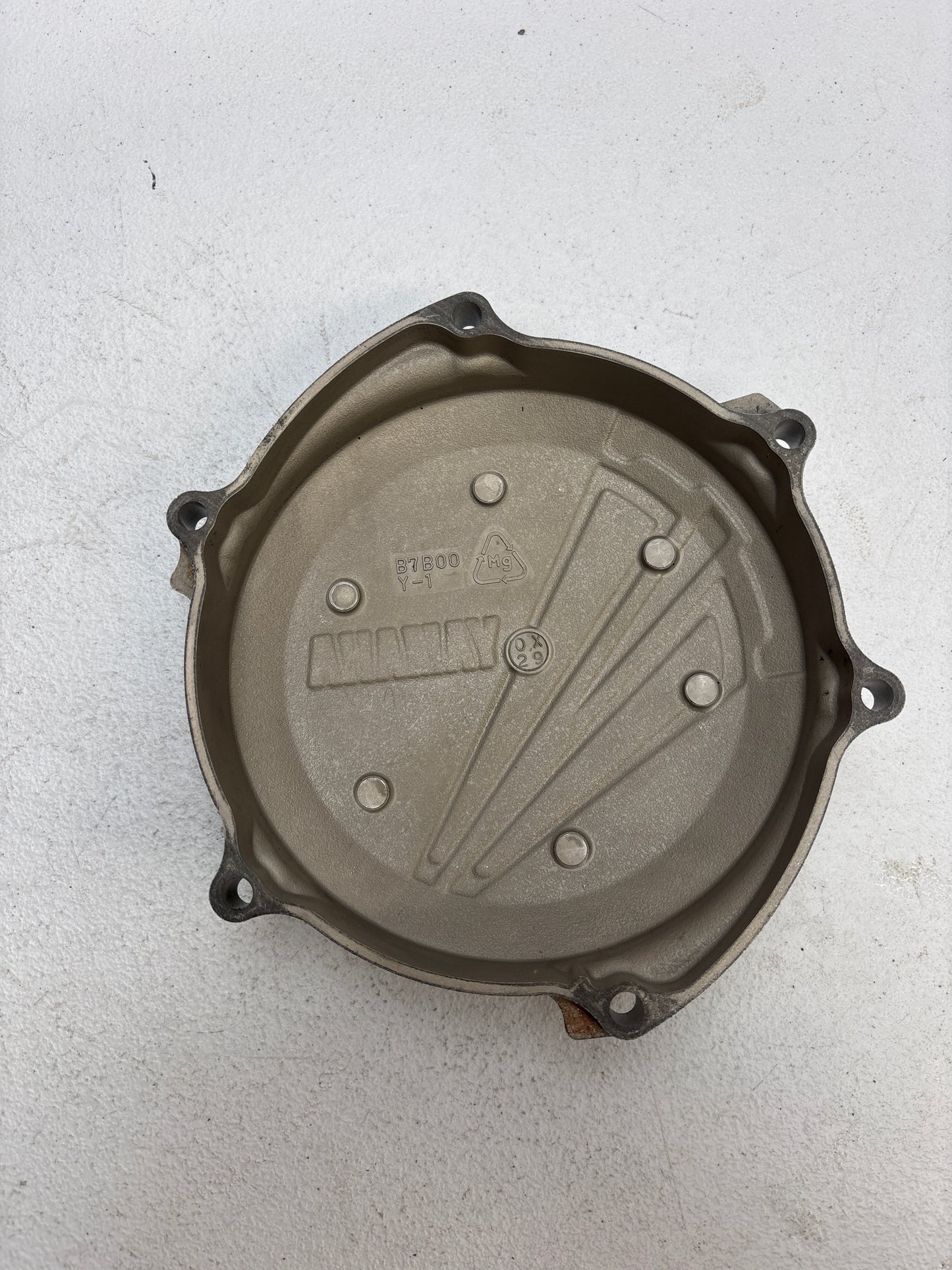 USED 2024 Yamaha YZ 250f OEM Clutch Cover PN# B7B-15415-00-00 #C20