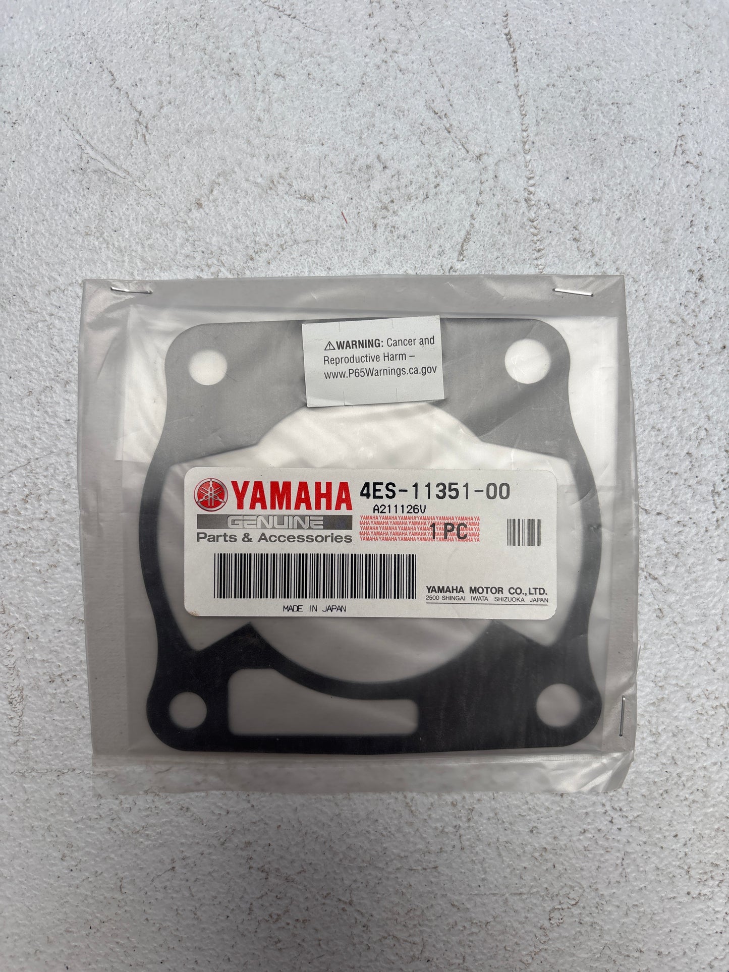 NEW 2013 Yamaha YZ 85 Base Gasket PN# 4ES-11351-00 #C14