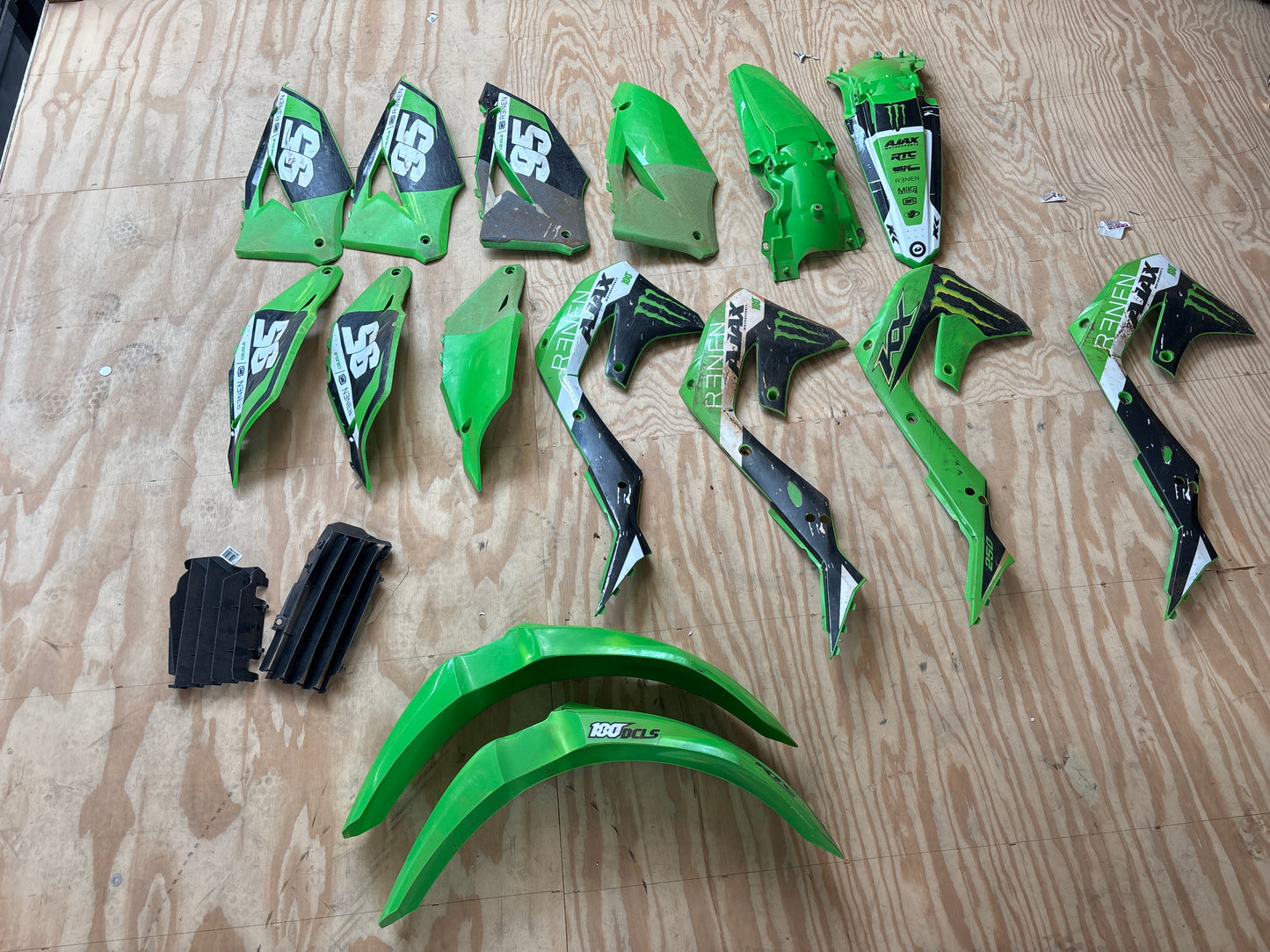 USED 2020-24 Kawasaki Kx 250 Miscellaneous Plastic #AC117