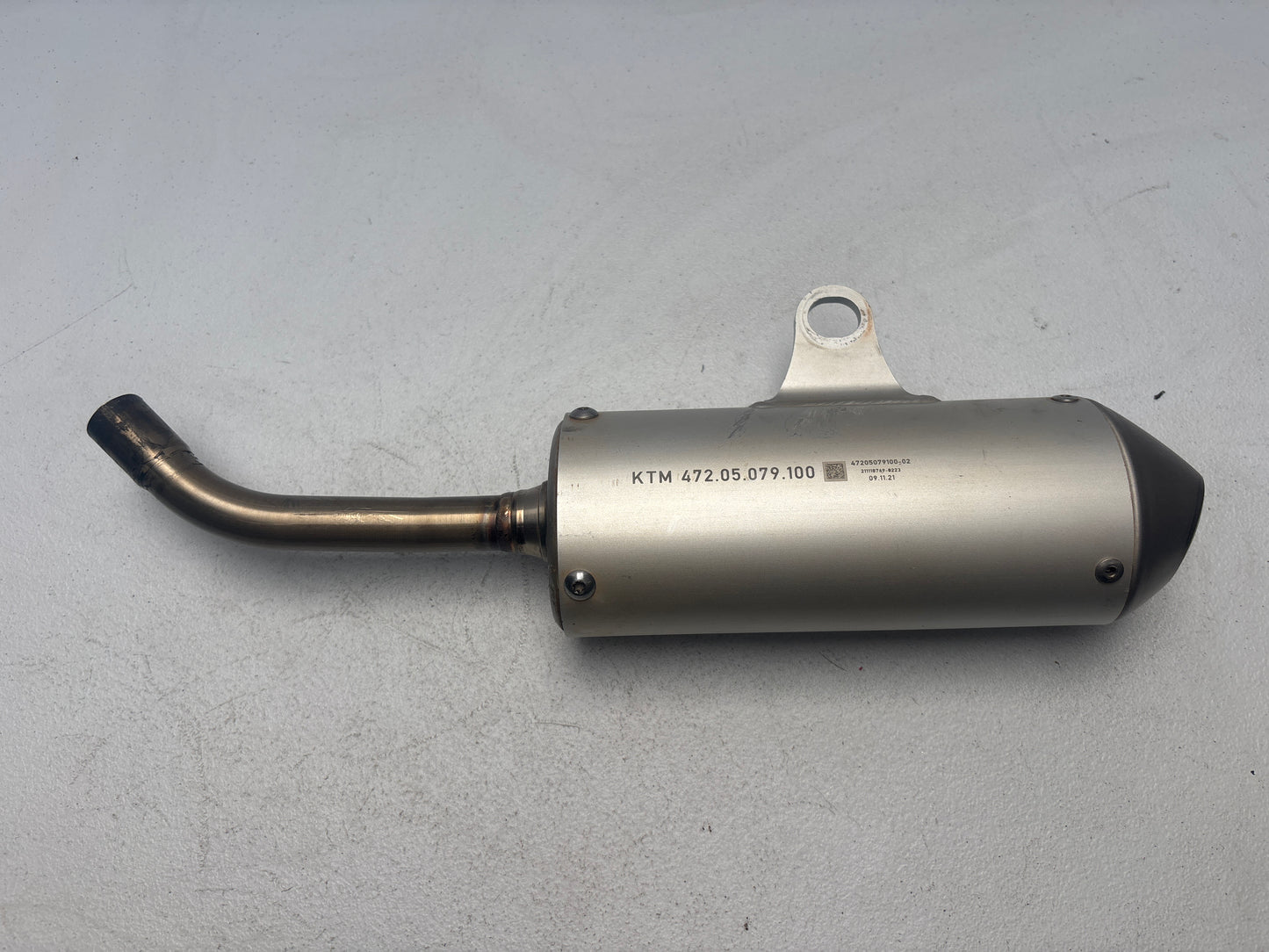 USED 2018-24 KTM 85 OEM Silencer PN# 47205079000 #AC128
