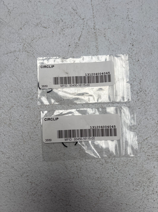 NEW 2013 Yamaha YZ 85 OEM Piston Circlips PN# 131204004045 #C16