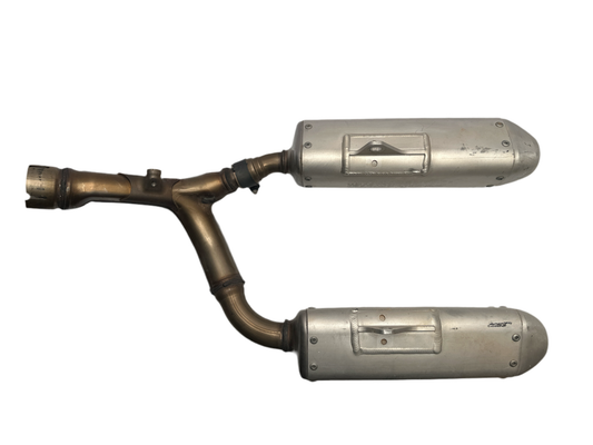 USED 2015 Honda Crf450r exhaust PN#  18310-MEN-405 18410-MEN-405  #53