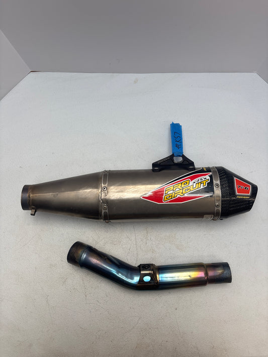 USED 2021-24 Kawasaki KX 250 Pro Circuit Ti-6 Exhaust #KS7