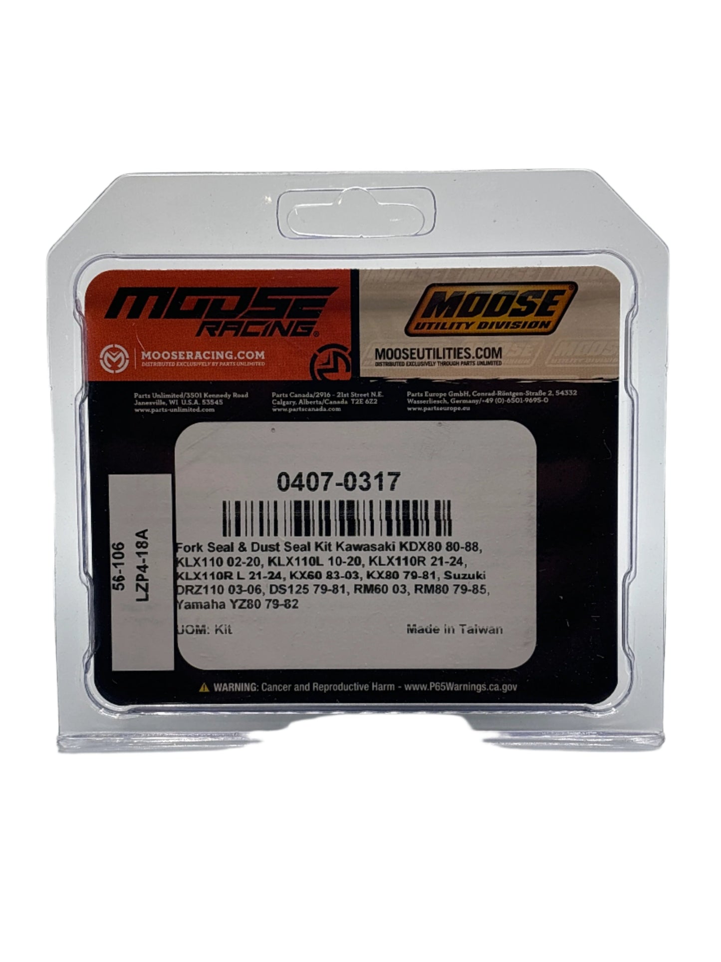 MOOSE RACING Fork Seal Kit - 30 mm -0407-0317