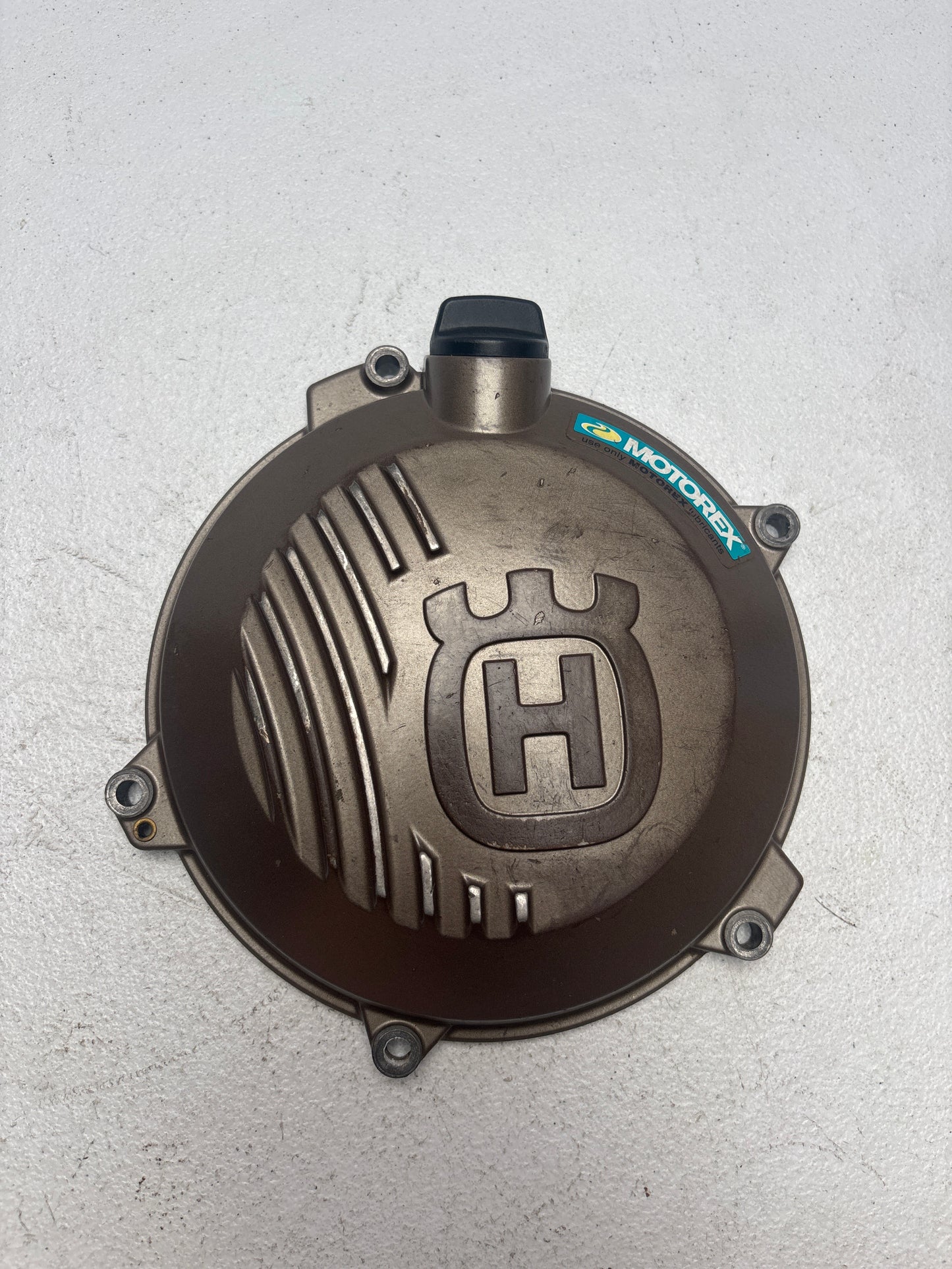 LIGHTLY USED 2023 Husqvarna FC 450 OEM Clutch Cover PN# A48030626000JA #C36