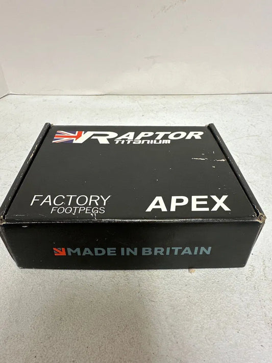 Raptor Titanium Footpegs #56-9158 #cm97